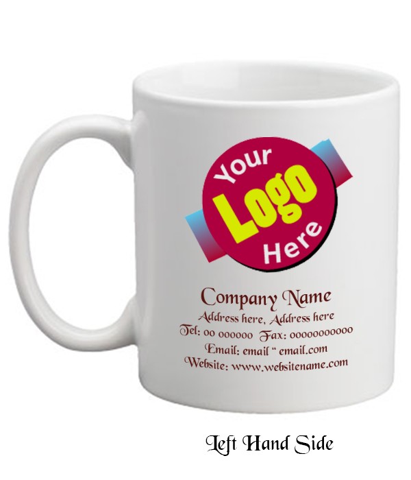 Your Company Logo Designed Personalised Mug