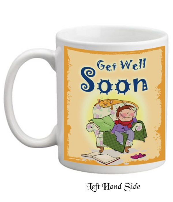 Get Well Soon Comfortable Chair Mug