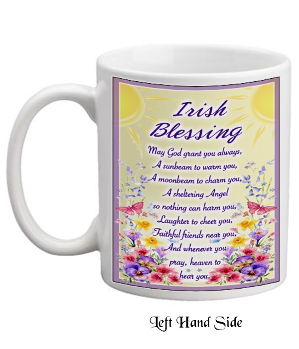 Irish Blessing Personalised Mug