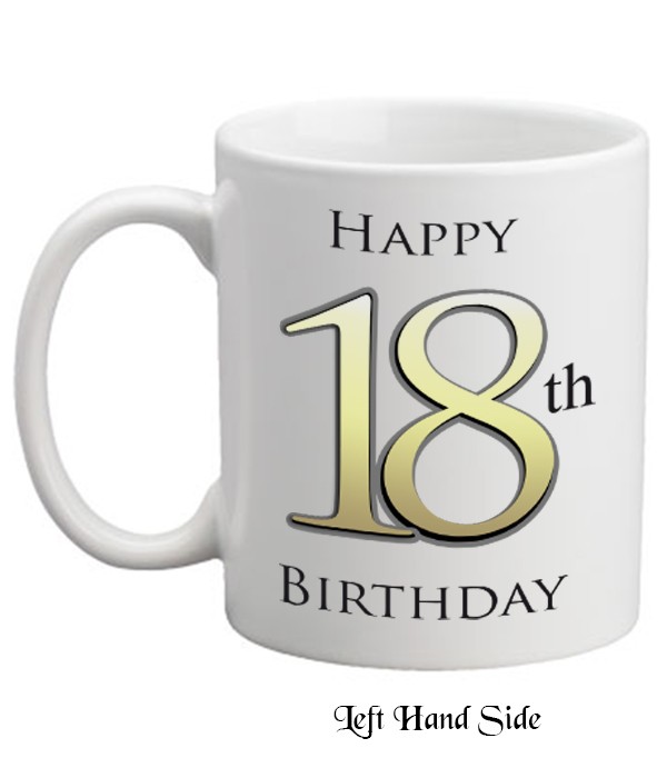 18th Birthday Delight Personalised Mug