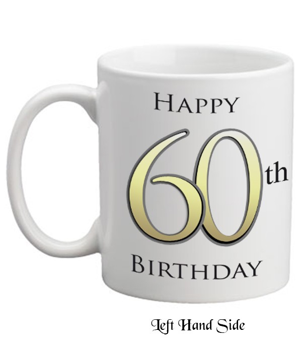 60th Birthday Delight Personalised Mug