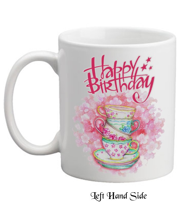 Happy Birthday Cups Mug