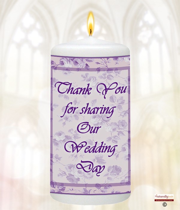 Lilac Flower Frame Favour