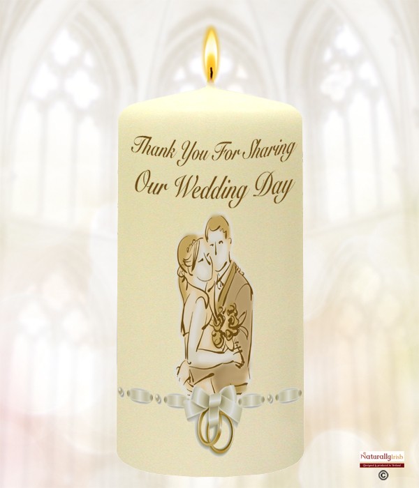 Loving Embrance Gold Wedding Favour