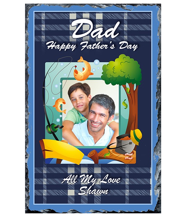 Fish Tree & Photo Slate
