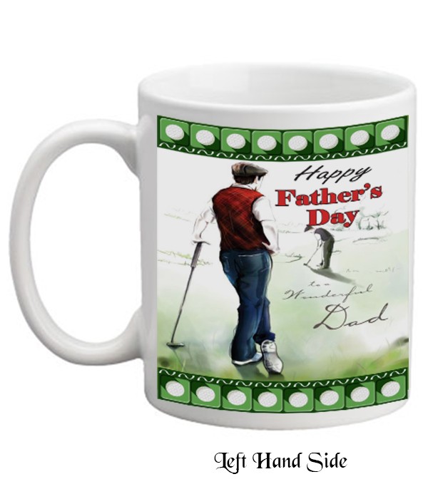 Fathers Day - Golfing Dad Mug