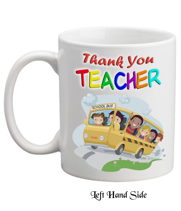 Thank You Teacher - School Bus Mug