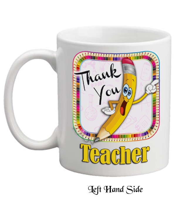 Thank You Teacher - Pencil Mug