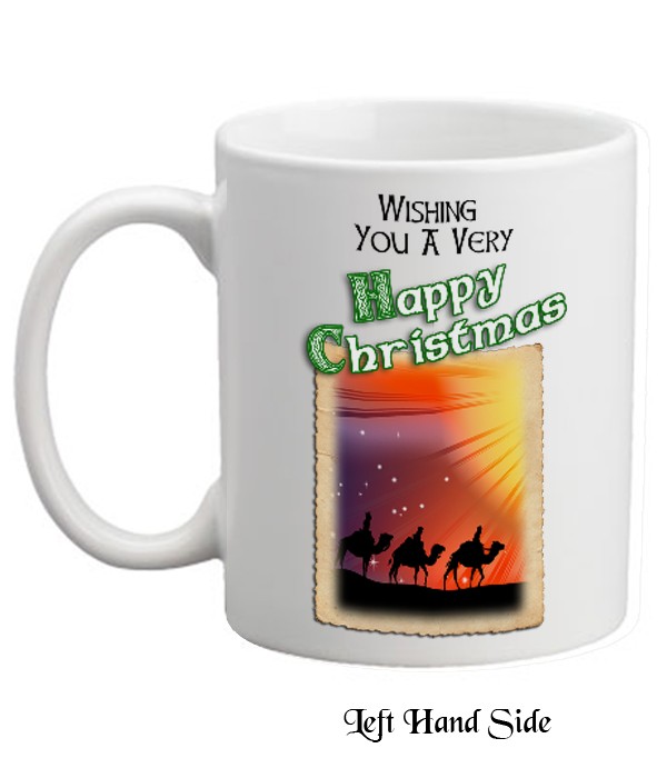 Nativity - Three Kings Green Mug