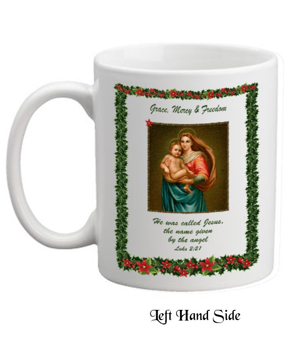 Xmas Religious - Jesus & Mary Mug
