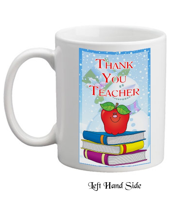 Teacher - Book & Apple Mug