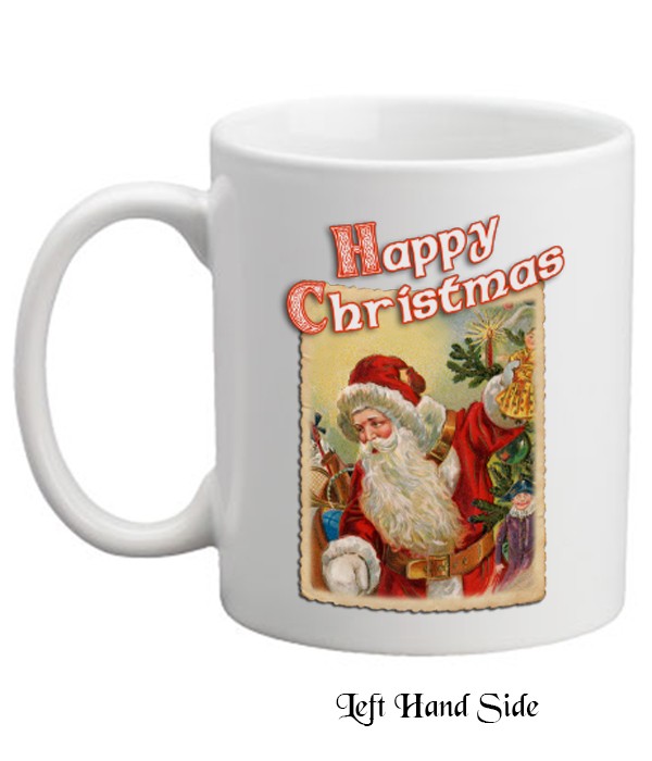 Postcard Santa Mug