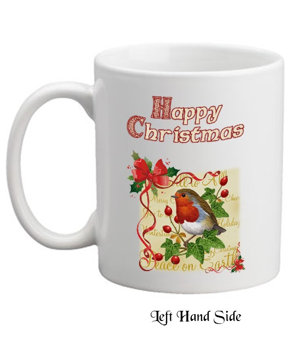 Robin & Holly Mug