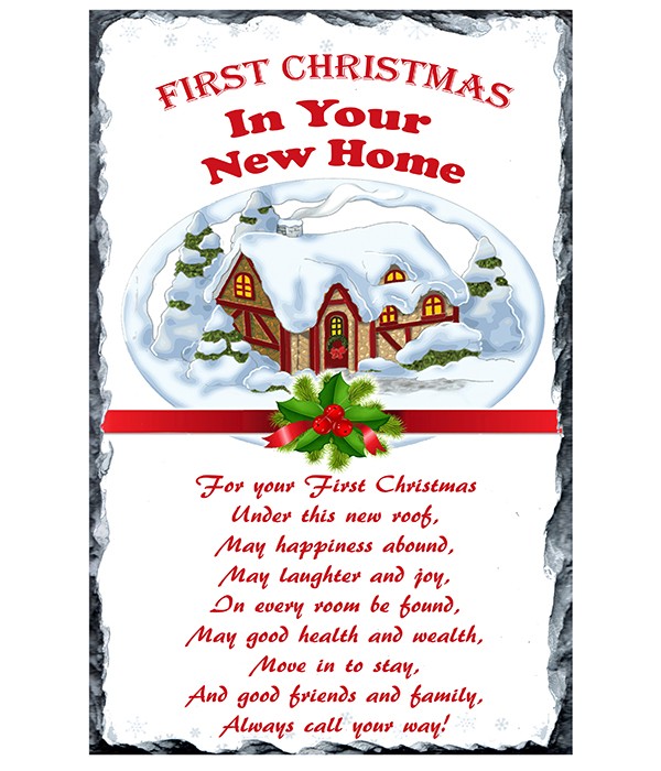 New Home Snow House Slate