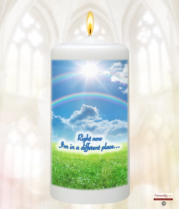 Rainbow & Sun Remembrance Favour (Ivory/White)