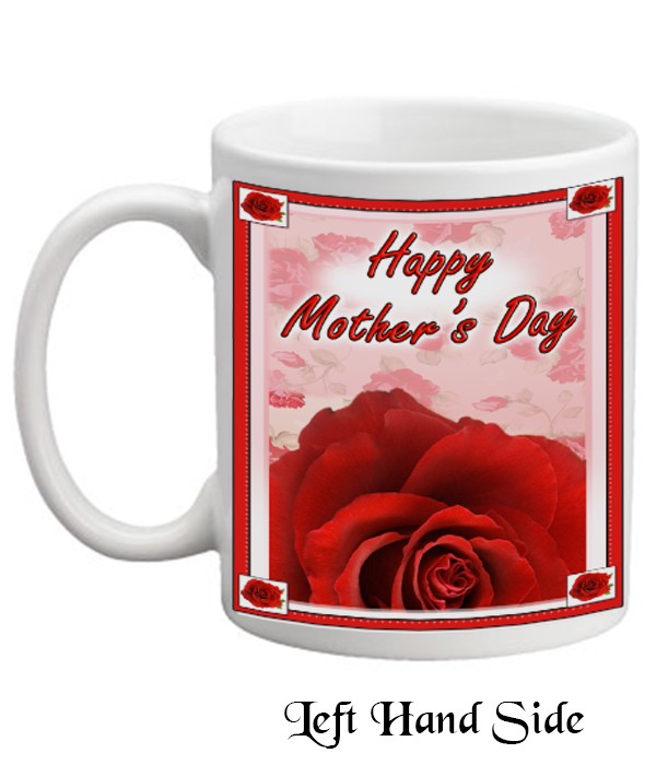 Mother's Day Red Rose Mug