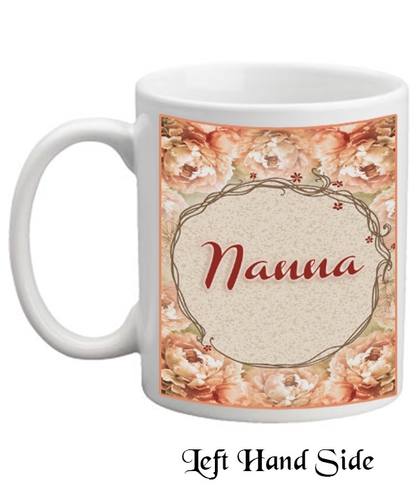 Mother's Day - Nanna Peach Roses Mug