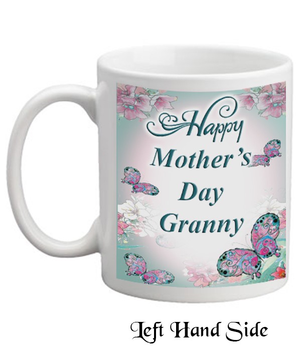 Mother's Day - Granny Floating Butterflies Mug
