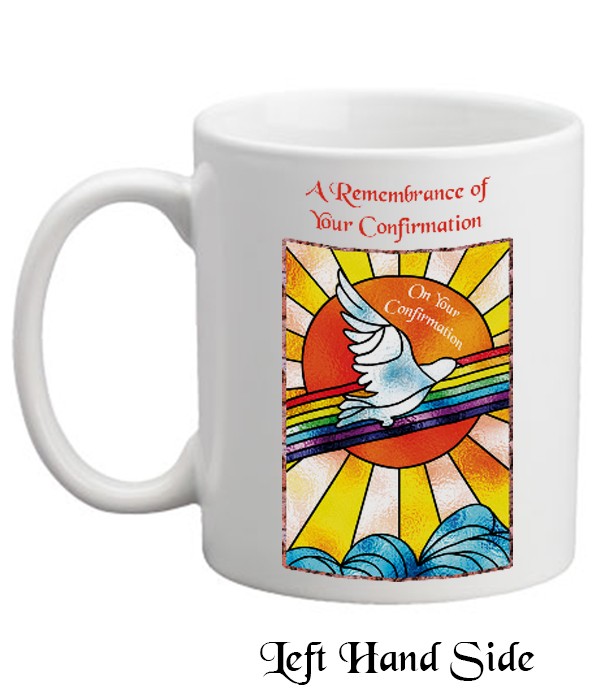 Confirmation Dove and Sun Mug