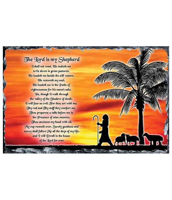 The Lord Is My Shepard Large Slate