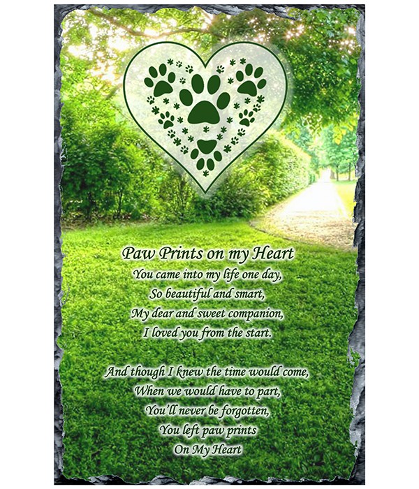 Remembrance Pet Slate Walk In The Park