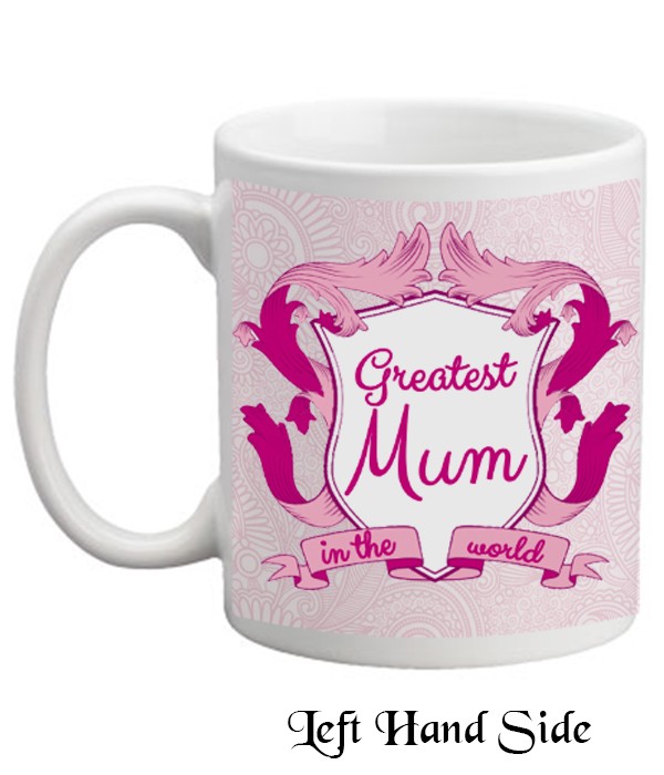 Greatest Mum Shield Mug