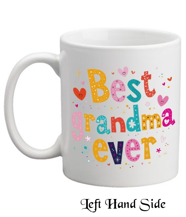 Heart & Smiles Grandma Mug