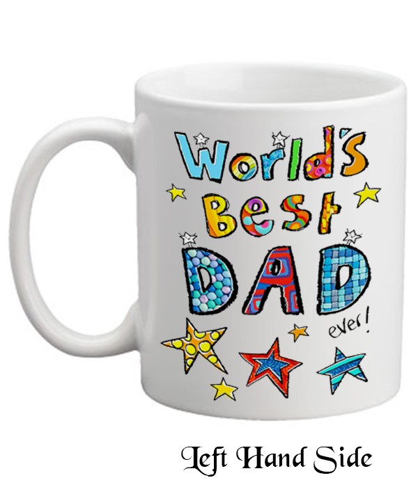 Best Dad & Stars Mug