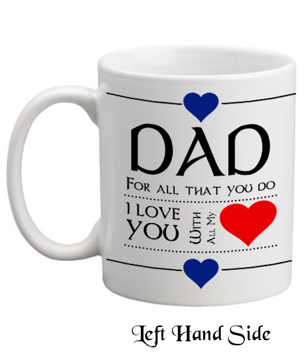 I Love You Heart Sister Mug
