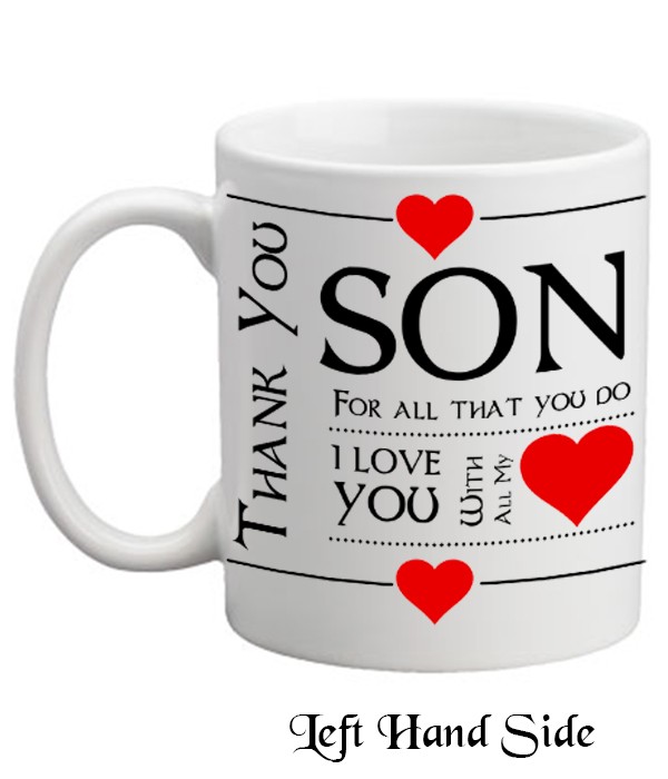 Thank You For All That You Do Son Mug