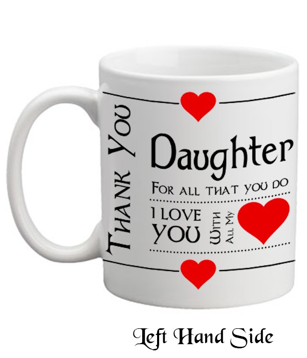 Thank You For All That You Do Daughter Mug