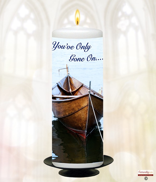 Boat On Water Remembrance Candle