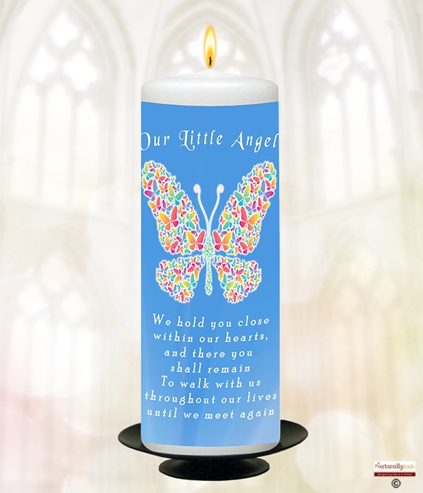 Heaven's Butterfly Remembrance Candle