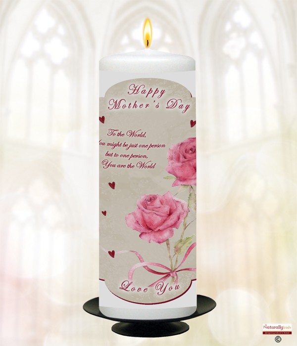 Two Roses & Bow - Mother's Day