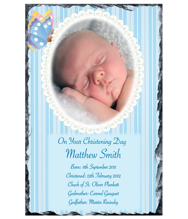 Butterfly Photo Slate