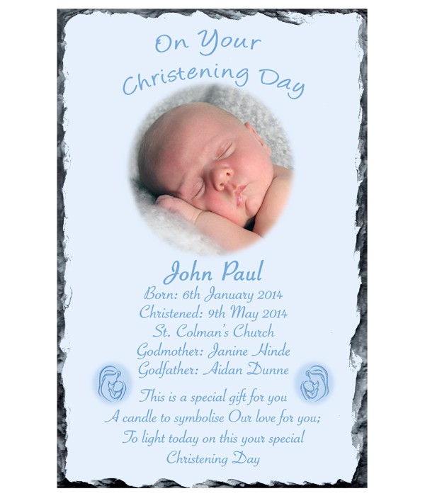 Mother & Child Photo Slate