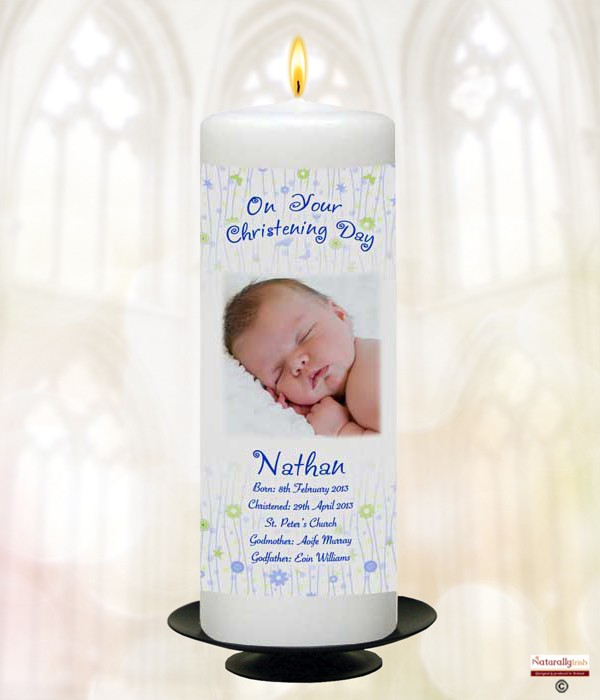 All Things Nice Christening Candle