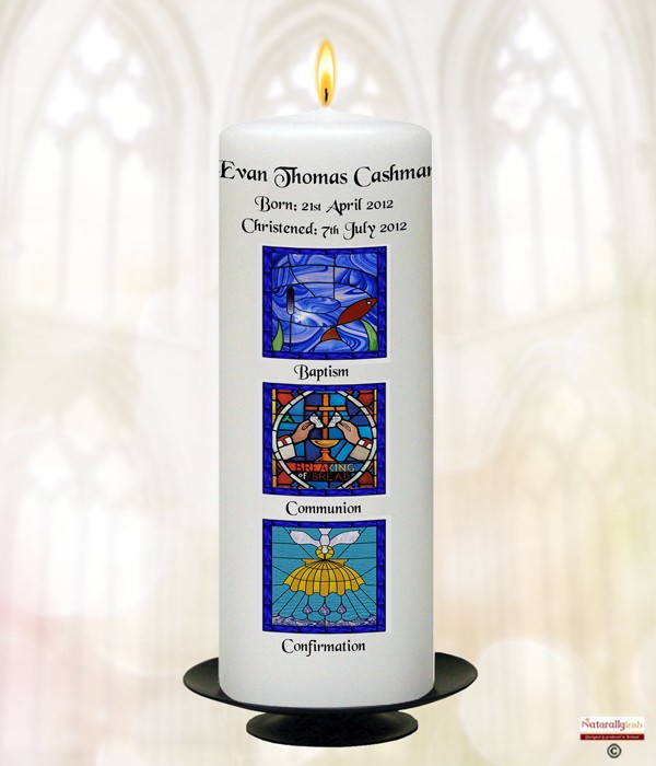 BCC Boy  Modern Candle