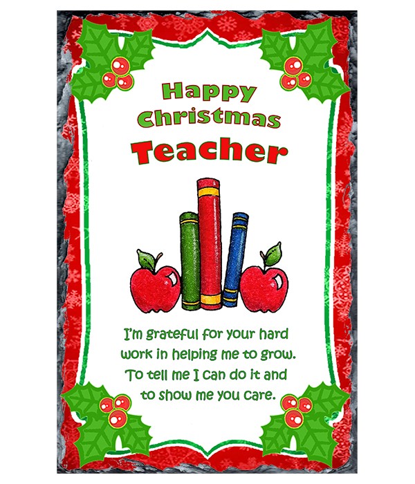 Apple Holders Teacher Slate