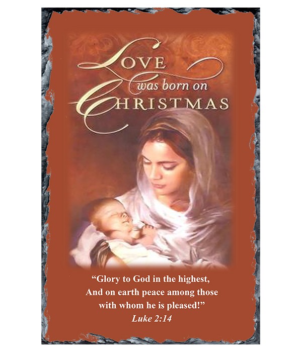 Love at Xmas- Xmas Holy Slate