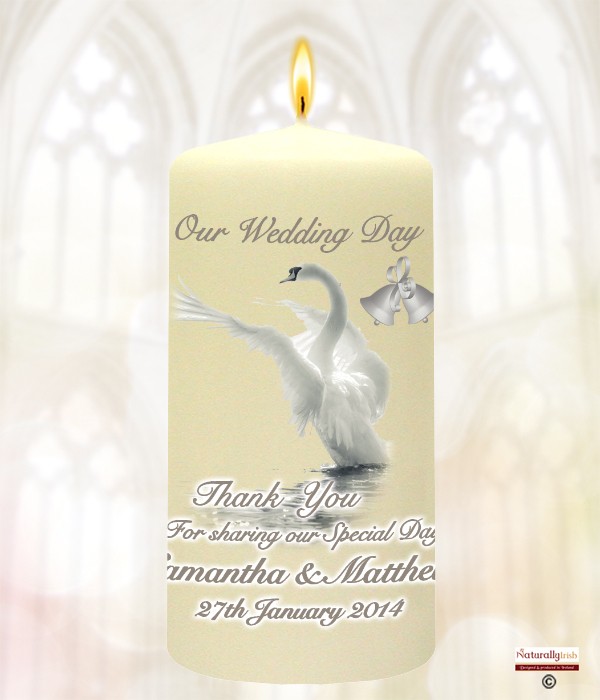 Swan Gold script Favour (Ivory)