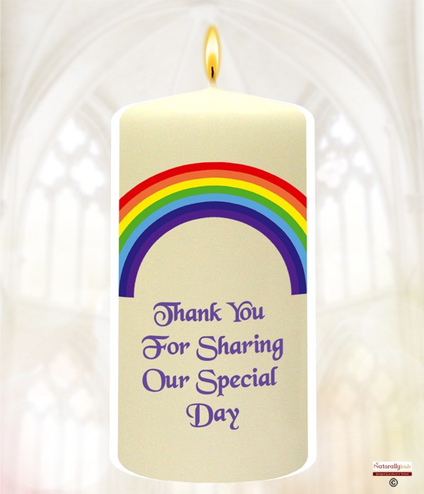 Rainbow Arc Wedding Favour (Ivory)