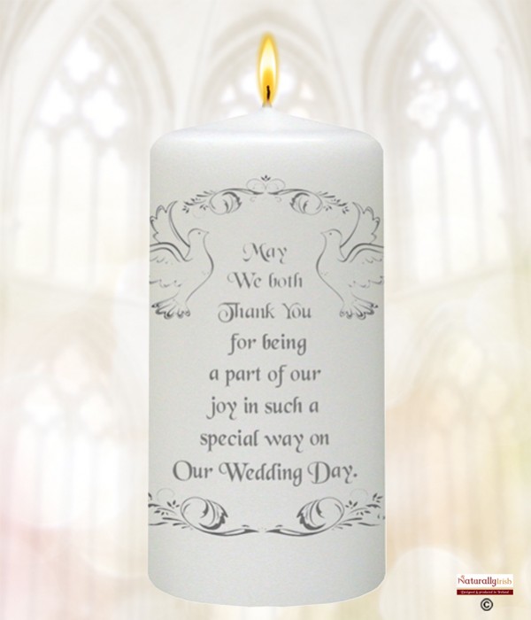 Wedding Wish Sliver Wedding Favour (White)