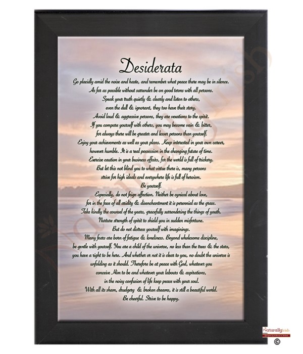 Desiderata RM Frame
