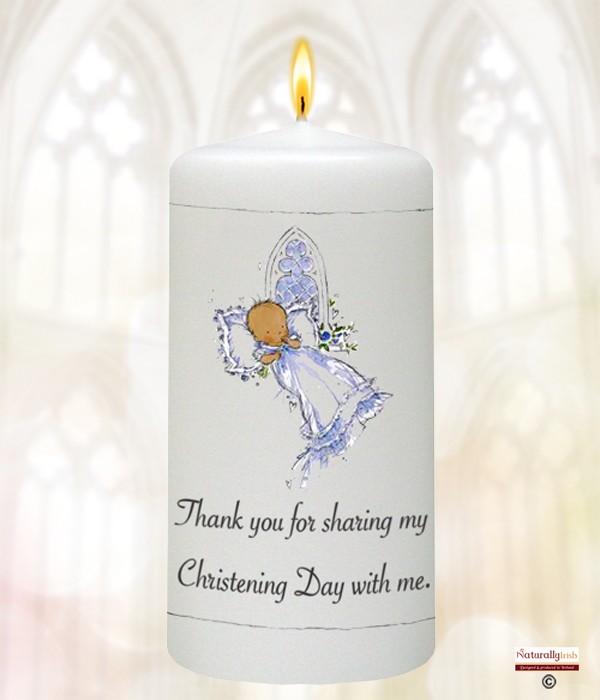 Baby Boy Church Window Christening Favour