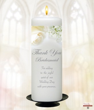 Thank You Bridesmaid Candle