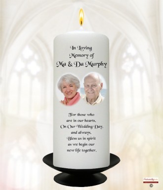 Loving Memory Wedding Remembrance Candle
