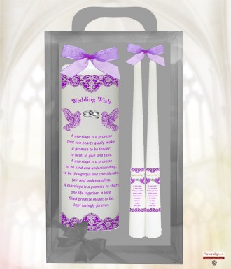 Wedding Candle Set