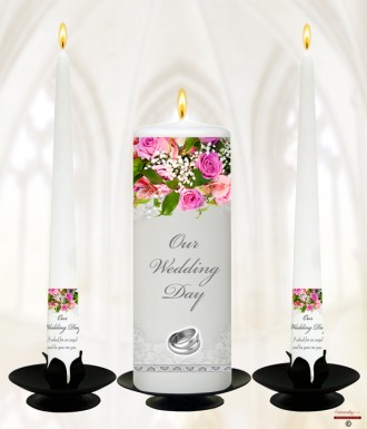 Wedding Candle Set