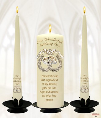 Wedding Candle Set